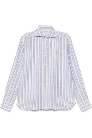 100 HANDS Camisa con rayas estampadas