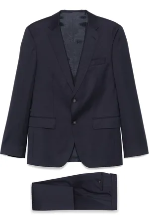 HUGO BOSS Traje de tres piezas estampado