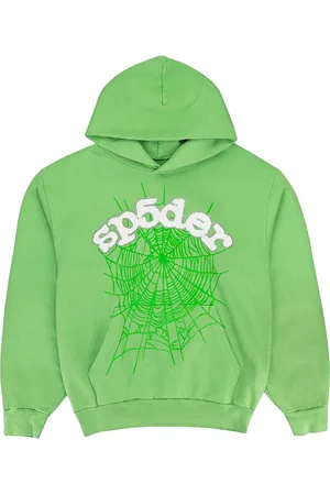 Sp5der Hoodie Web Green