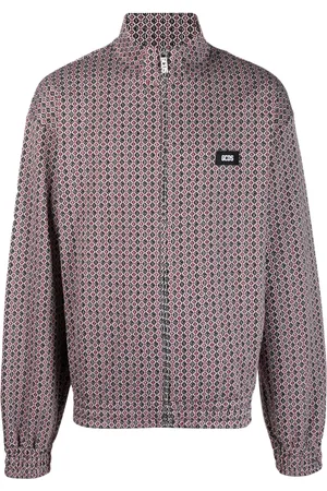 GCDS Cárdigan con logo en jacquard y cierre