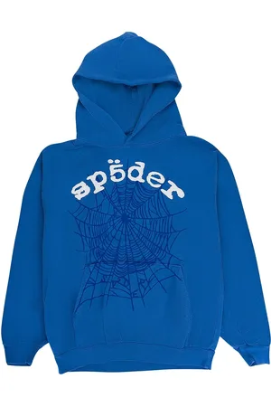 Sp5der Hoodie OG Web V2 Blue