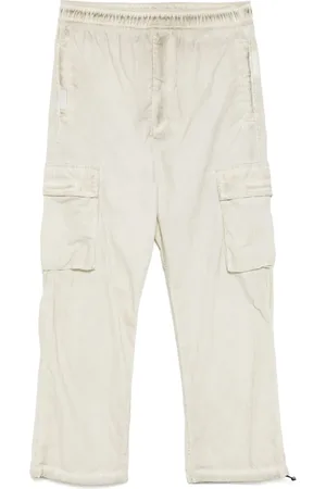 Izzue Pantalones cargo con cordones en la pretina