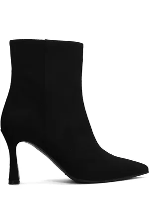 Evaluna Botines de gamuza con tacón de 90mm
