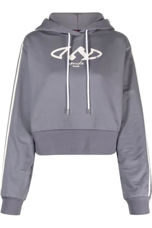 GCDS Hoodie con logo estampado y cordones