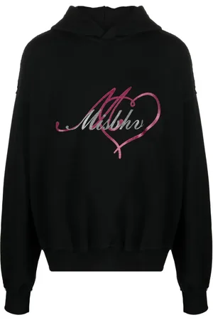 MISBHV Hoodie con detalle de glitter