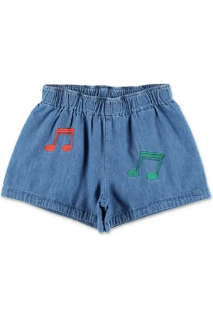 Mini Rodini Shorts con nota musical bordada