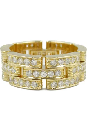 Cartier Anillo Mailon Panthère en oro amarillo de 18kt con diamantes 2010