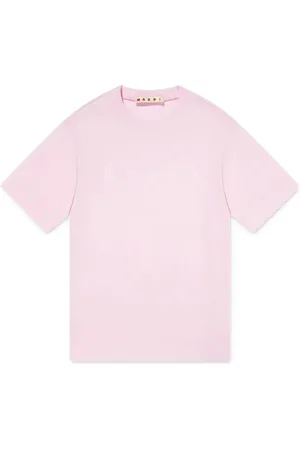 Marni Playera en algodón con logo estampado