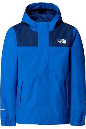 The North Face Chamarra capitonada con logo estampado