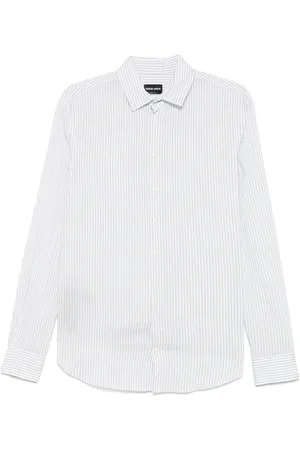 Giorgio Armani Camisa con rayas estampadas