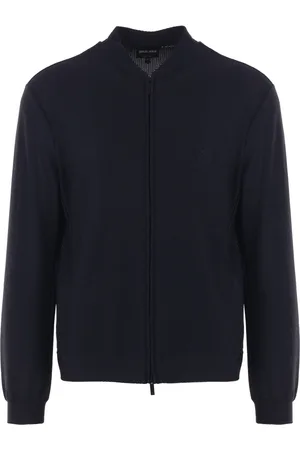 Giorgio Armani Cárdigan de tejido waffle