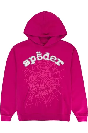 Sp5der Hoodie OG Web V2 Pink