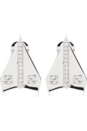 OFF-WHITE Aretes de clip Paperplane