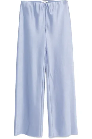 Vince Pantalones rectos con efecto satinado