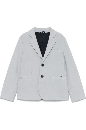 Emporio Armani Blazer con motivo de rayas