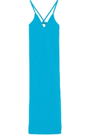 Iceberg Vestido midi tejido de canalé