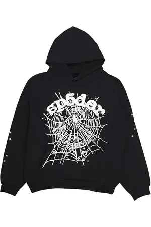 Sp5der Hoodie OG Web Black