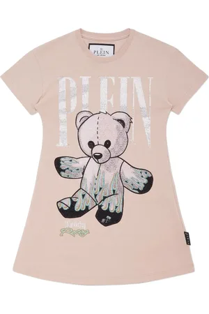 Philipp Plein Vestido con motivo Teddy Bear