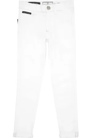 Philipp Plein Jeans con parche del logo