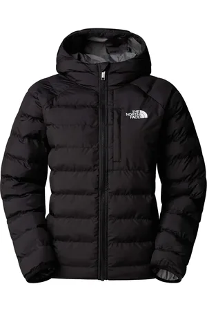 The North Face Chamarra capitonada con logo estampado