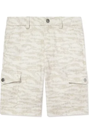 Roberto Cavalli Shorts cargo con monograma