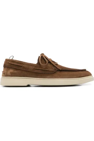 Officine creative Zapatos top sider de gamuza