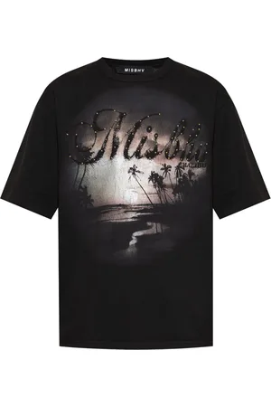 MISBHV Playera con estampado gráfico