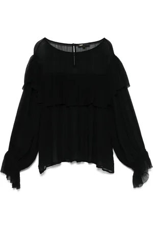 Maje Blusa traslúcida
