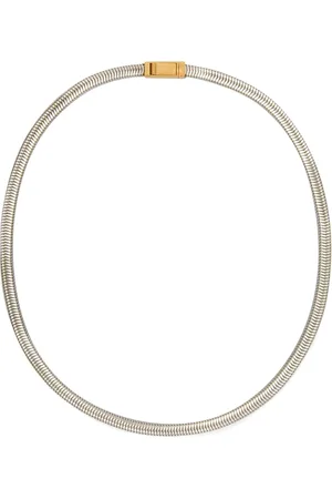 Jil Sander Collar con logo grabado