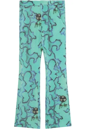 ERL Pantalones con estampado gráfico
