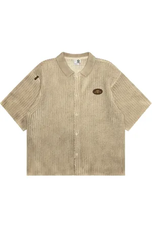 A Bathing Ape Camisa en mezcla de algodón