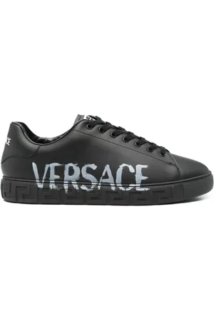VERSACE Tenis con logo Greca