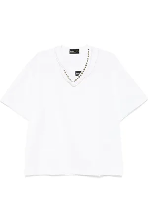 Kolor Camisa con cuello en contraste