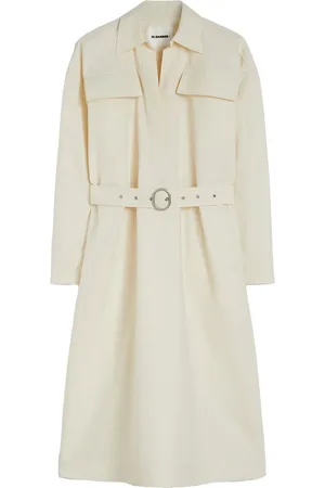 Jil Sander Vestido con cinturón