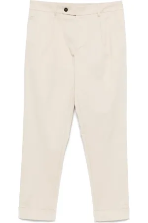 D4.0 Pantalones estilo gabardina