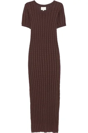 LOULOU Vestido tejido Aruba