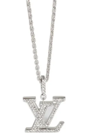 LOUIS VUITTON Collar Idylle Blossom en oro blanco de 18kt con diamantes