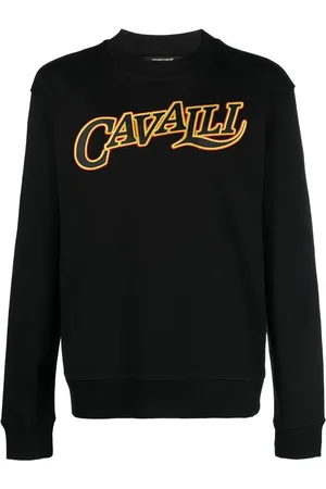 Roberto Cavalli Sudadera con estampado gráfico