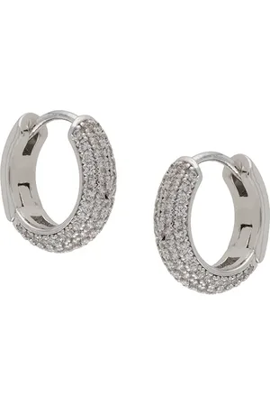 Kate Spade Aretes mini con cristales en pavé
