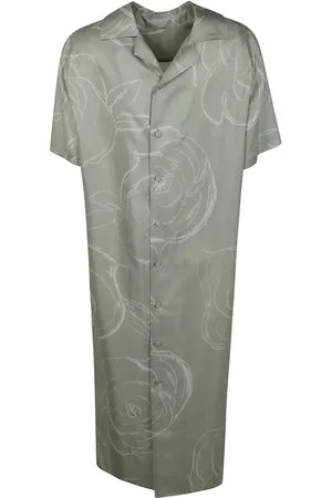 Marni Vestido camisero con estampado floral