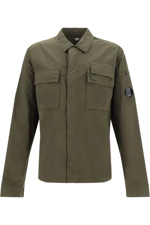 C.P. Company Camisa con detalle Lens
