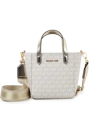 Michael Kors Tote con monograma en jacquard