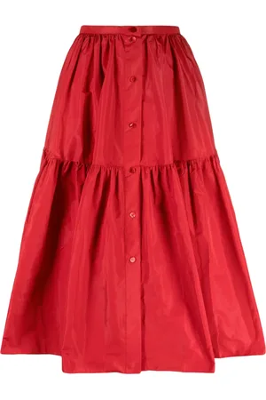 Patou Falda midi con botones