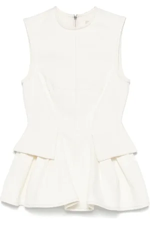 REMAIN Top de mezclilla con peplum