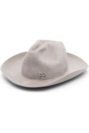 Ruslan Baginskiy Sombrero fedora con logo bordado