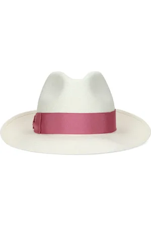 Borsalino Sombrero de verano con detalle de moño