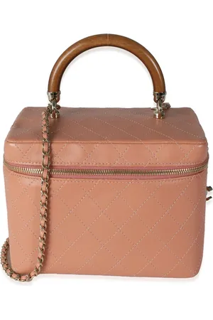 CHANEL Bolsa de mano Knock On Wood Vanity 2018-2019