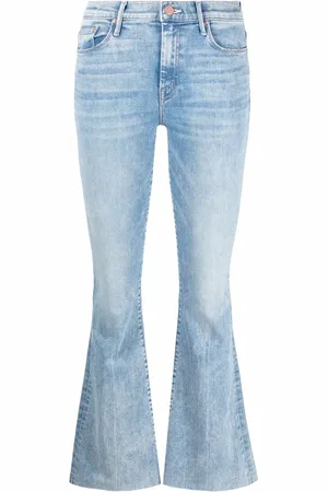 Mother Jeans acampanados con tiro medio
