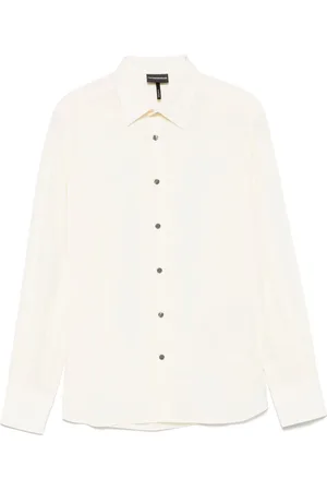Emporio Armani Camisa con logo bordado