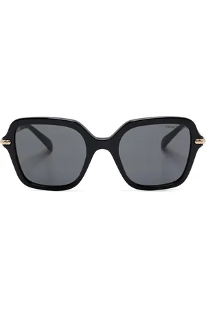 Swarovski Lentes de sol con armazón cuadrada